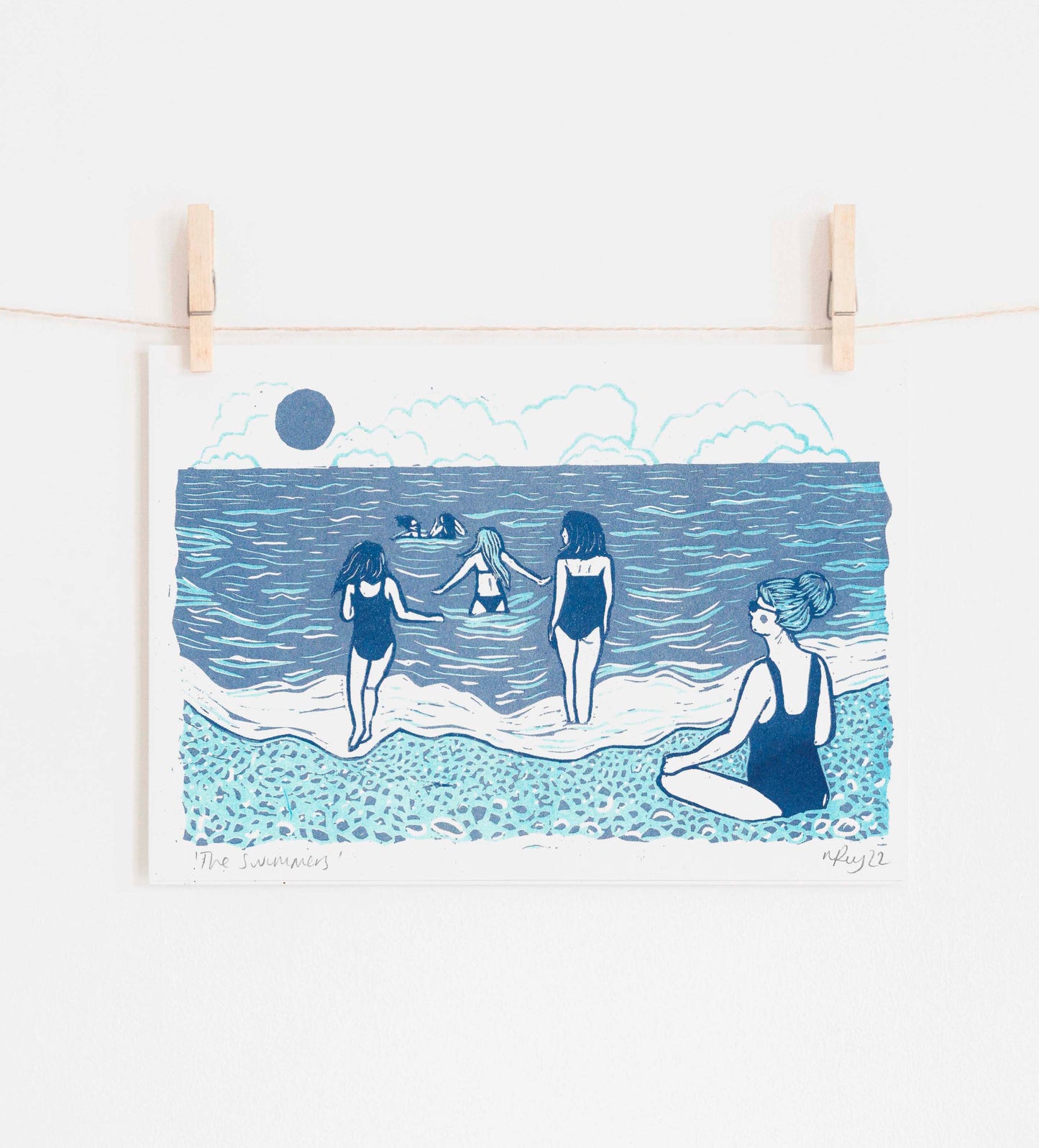THE SWIMMERS Risoprint