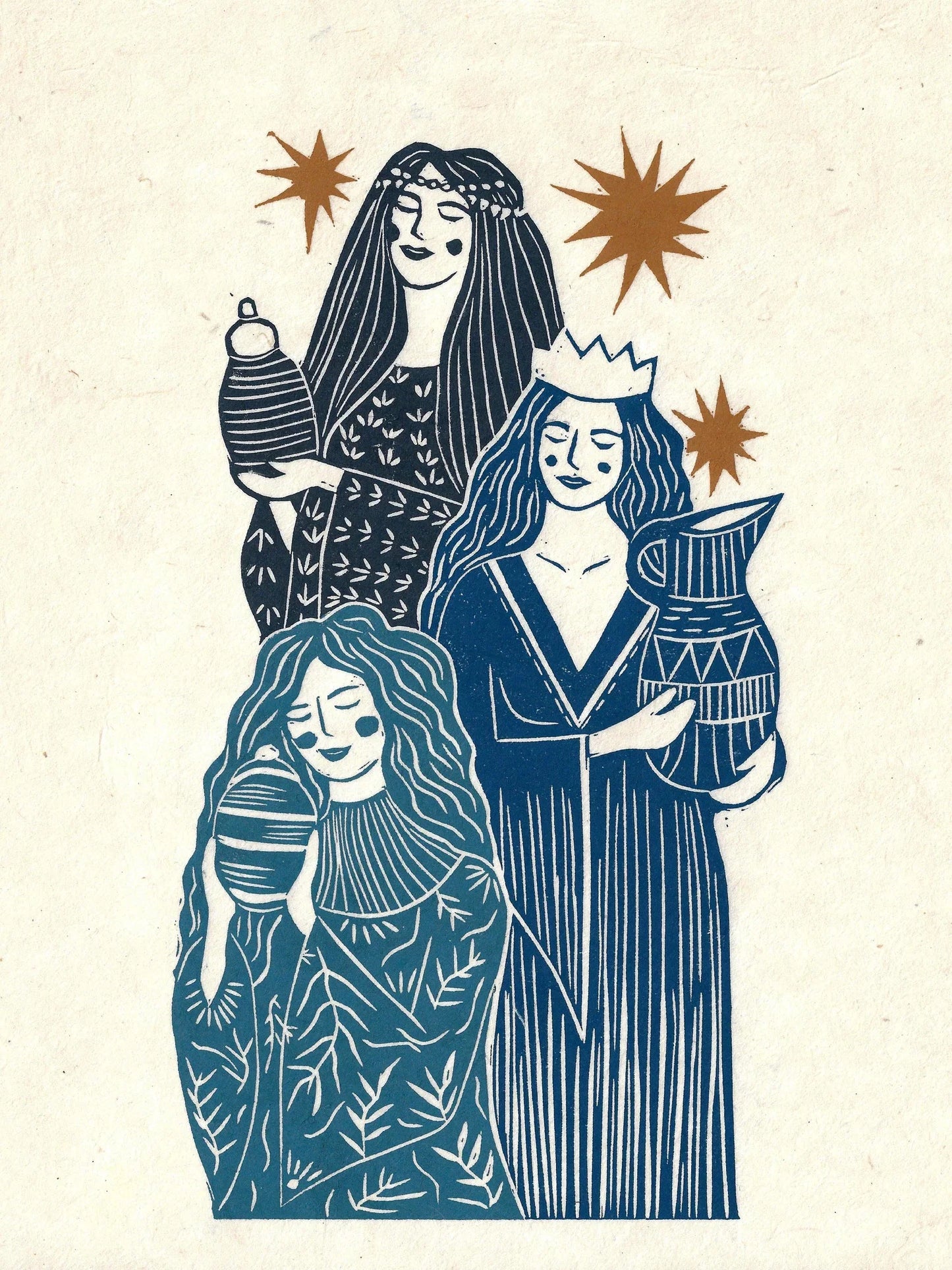 ‘THREE WISE WOMEN’ SEASONAL CARD
