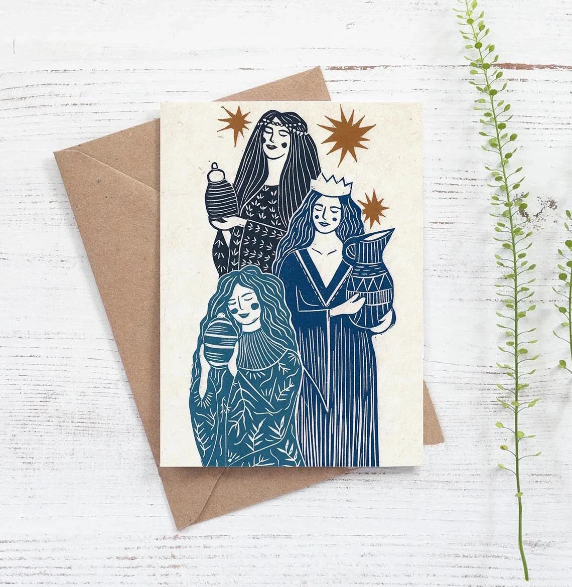 ‘THREE WISE WOMEN’ SEASONAL CARD