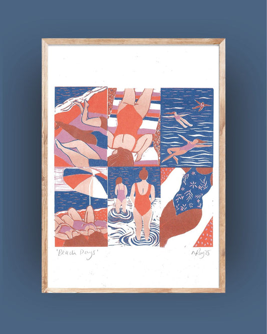 BEACH DAYS Risoprint