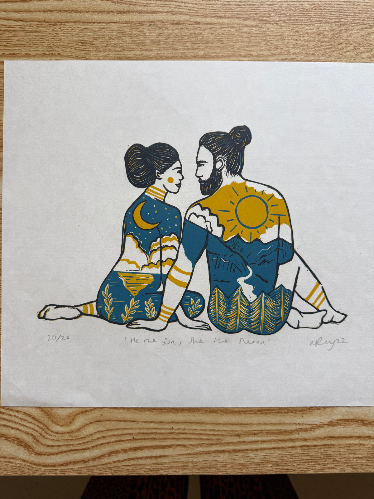 SECOND- He the Sun She the Moon