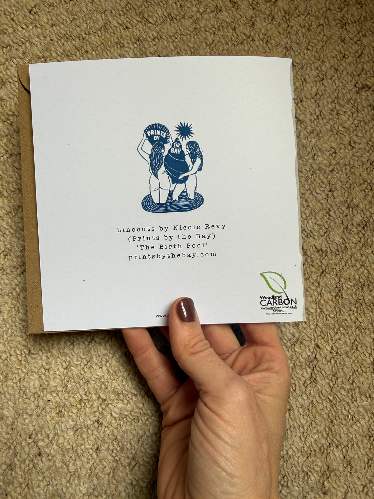 SECOND- Float Greeting Card