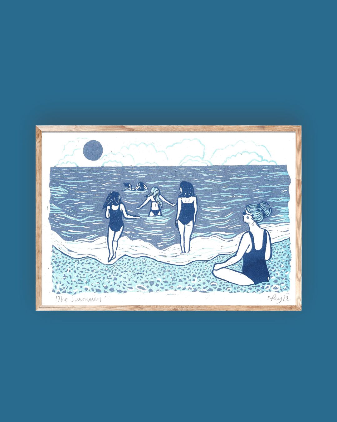 THE SWIMMERS Risoprint