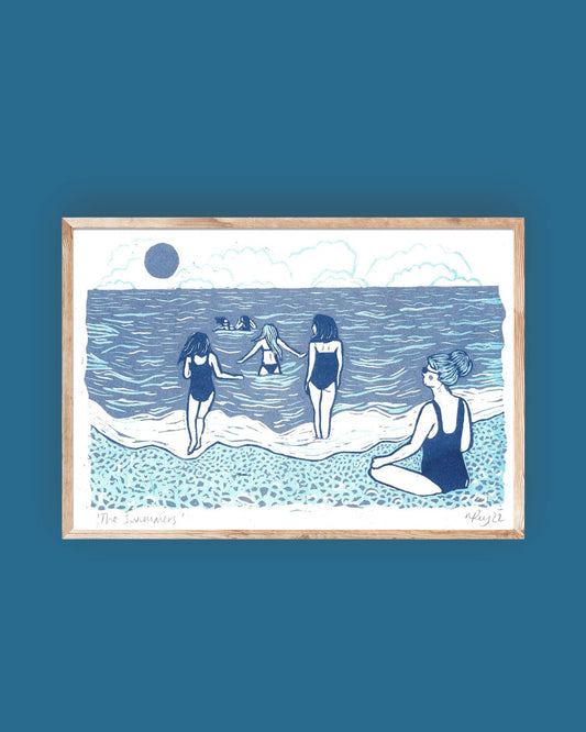 THE SWIMMERS Risoprint