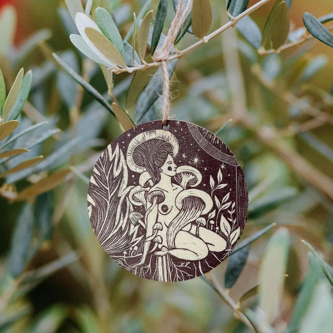 WOODEN DECORATIONS magical women