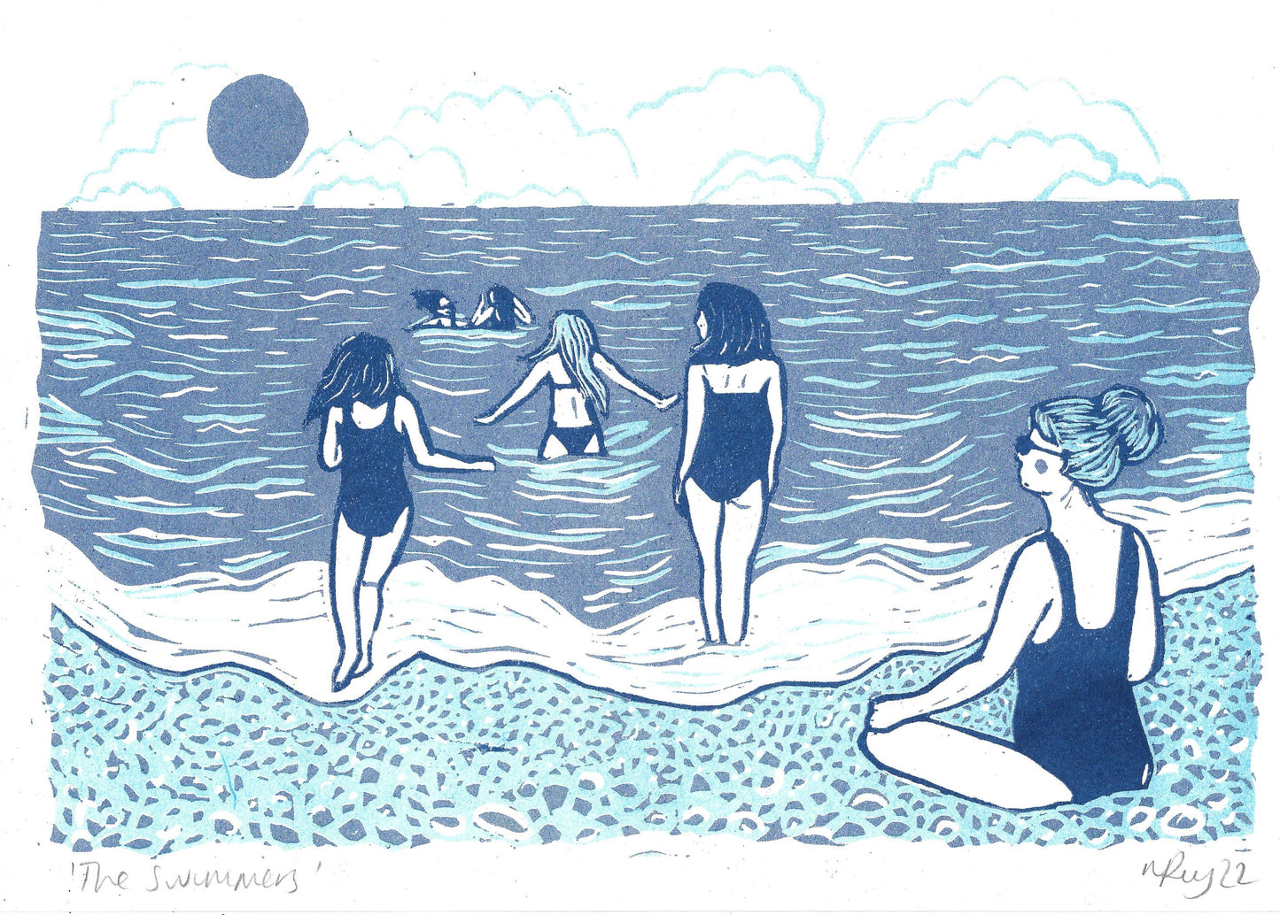 THE SWIMMERS Risoprint